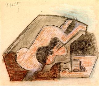 Woman and Guitar (study)