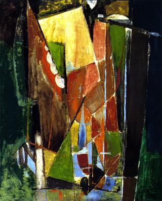 Abstract Portraits: Man and Woman