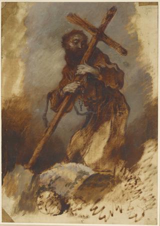 Saint Francis Embracing the Cross