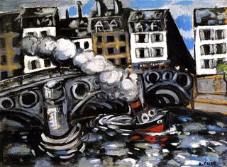 Tugboat at Paris