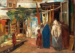 Oriental Street Scene, Marrakesh (Keleti utca jelenet, Maraches)
