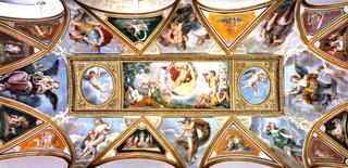 Palazzo Verospi - Allegory of the Time, with the Four Seasons and the Planets