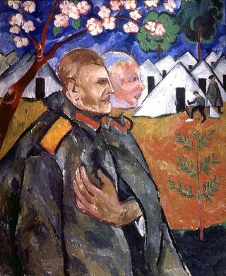 Portrait of Mikhail Larianov