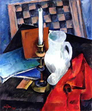 Still Life with Game of Checkers