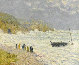 Boat Landing at Morgat Hill