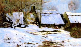 Cottages in the Snow