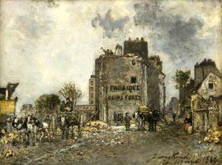 巴黎，拆除法国资产阶级街