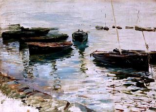 Boats in a Harbour
