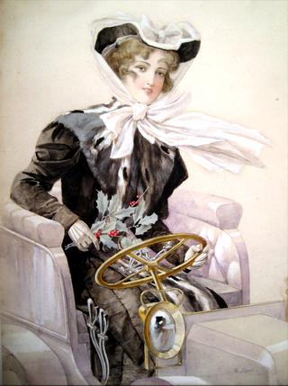 Woman in a Car