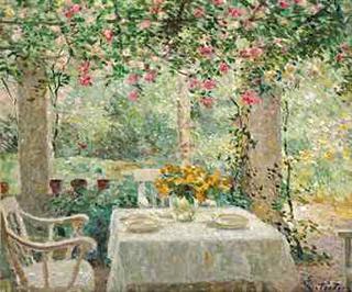 A Garden Terrace, Laren