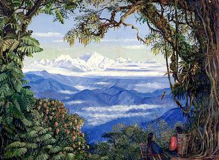 Mount Kanchenjunga from Darjeeling, West Bengal, India