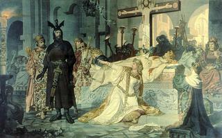 Krimhild accused Gunther and Hagen the Murder of Siegfried
