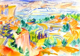 The Cliffs of Roussillon
