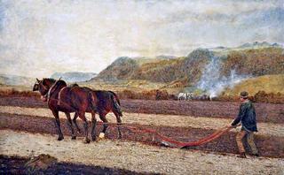 Ploughing, Valley of the Conway