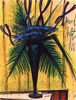 Bouquet of Flowers, Green Vase