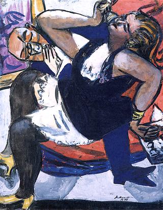Seated Couple
