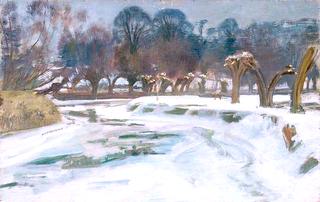 First Study for 'Frozen River'