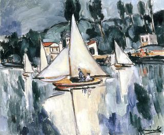 Sailboats on the Marne