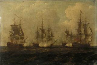 1757年10月21日在佛朗哥角附近的行动