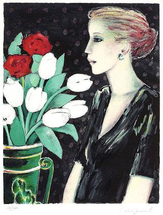 Profil aux Tulipes