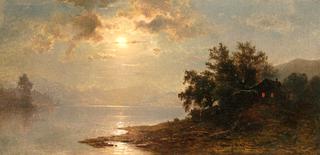 Moonlit Lake