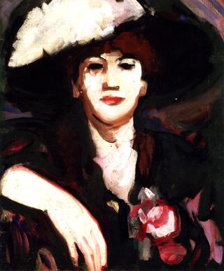 Anne Estelle Rice, Café d'Harcourt