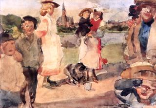 Children in the Oosterpark, Amsterdam