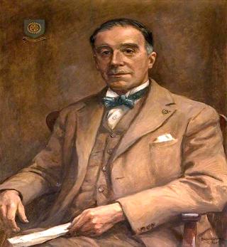Victor Hawkes, Secretary of Poole Rotary Club