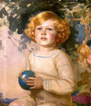The Honourable Henry Saville as a Child