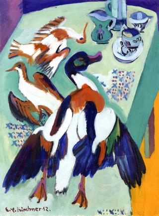 Still Life with Duck and Snipes