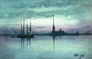 Night in St. Petersburg