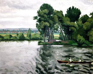Banks of the Seine at Poissy