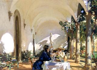 Breakfast in the Loggia