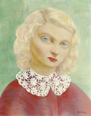 Portrait a la collerette