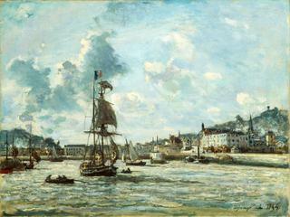 Entrance to the Port of Honfleur