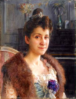 Portrait de Mme C., soeur de l'artiste