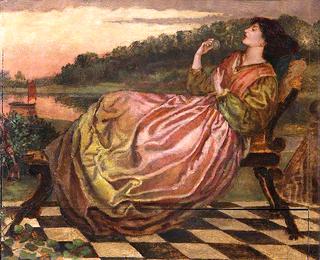 The Theodore Watts-Dunton Folding Press Bed: Janey Morris (after Dante Gabriel Rossetti)