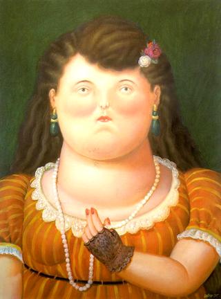 Woman with Pearls
