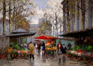 Marche des fleurs a la Madeleine