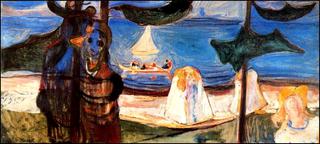 Embrace on the Beach (The Linde Frieze)