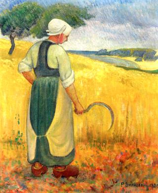 Young Breton with a Sickle