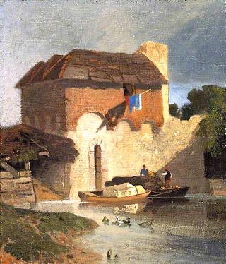 Buildings on a River