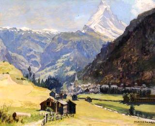 Matterhorn from Zermatt, Switzerland