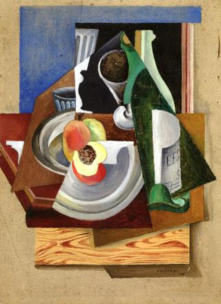 Still Life with Peaches