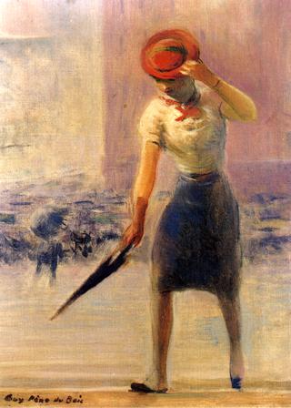 Woman with an Umbrella