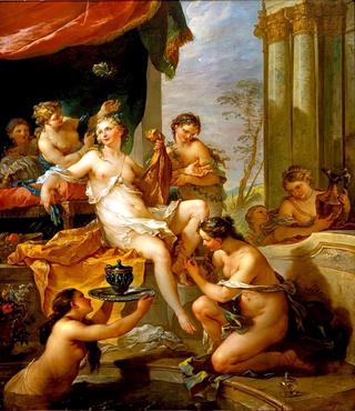 Story of Psyche - The Toilet of Psyche