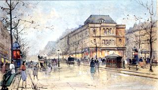 View of the Grands Boulevards