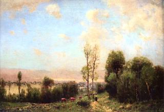 Landscape with Figures on a Path