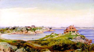 View of Mrs Skinner's House at West Manchester, Massachusetts