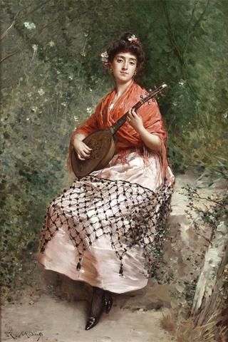 The Beautiful Bandurria Player